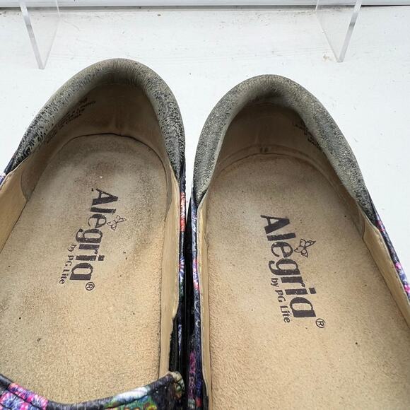 Alegria Shies Womens 38 US 8-8.5 DEBRA Sugar Skulls Professional Nursing Clog - Picture 9 of 11